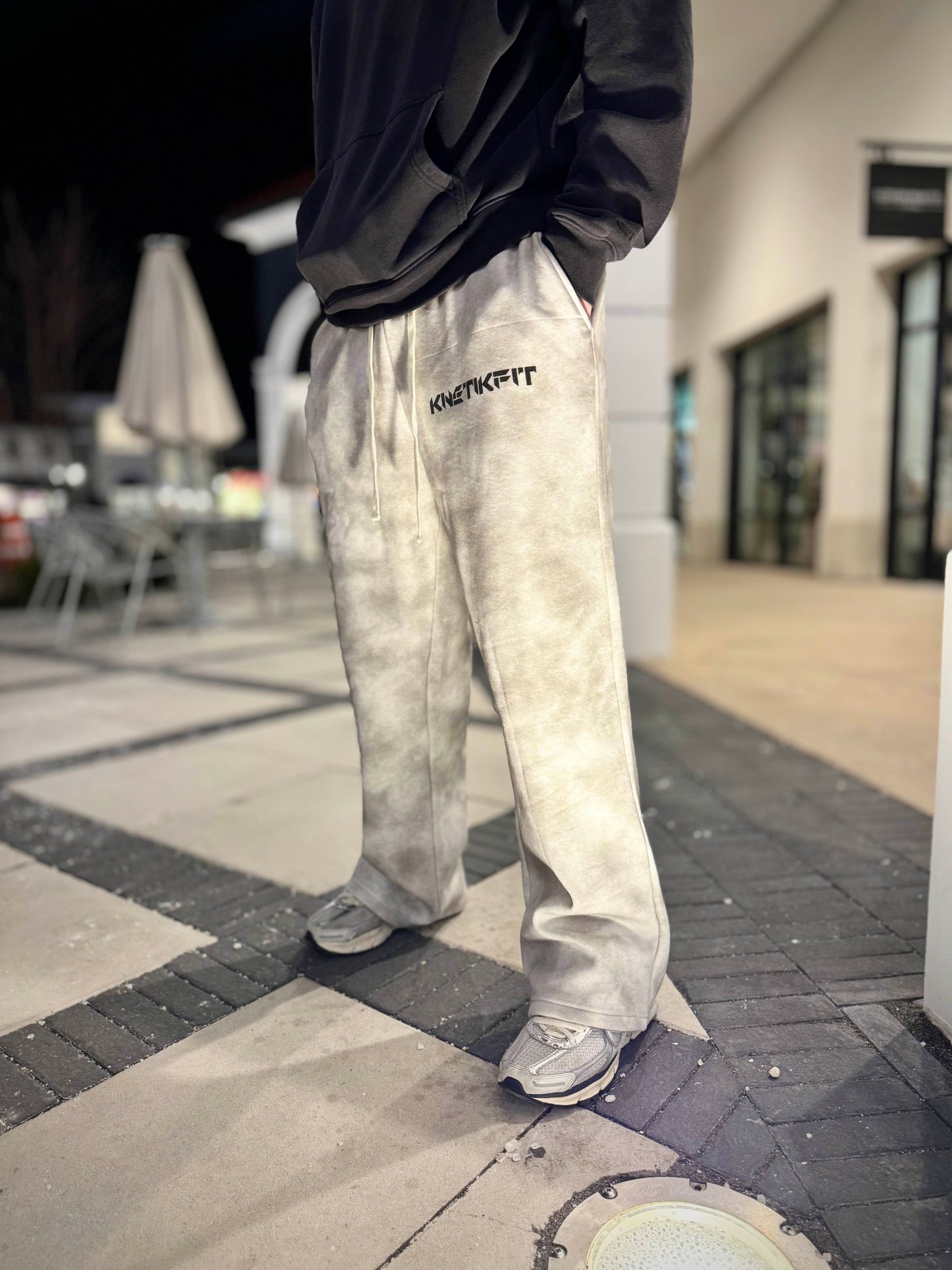 Dirty Washed Fleece Sweatpants